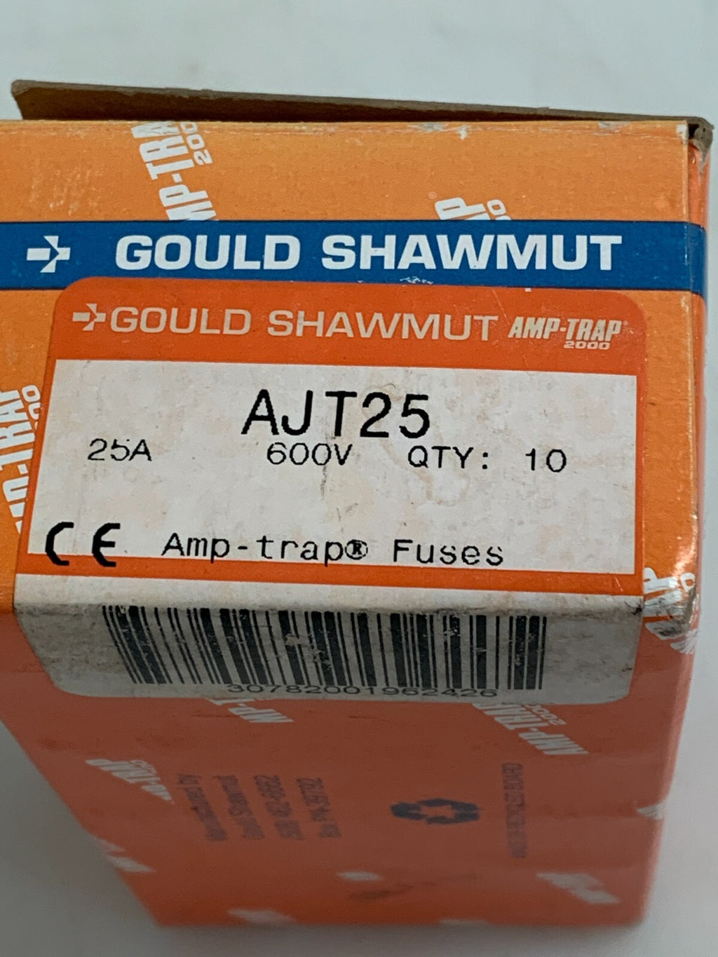 LOT OF 6 GOULD SHAWMUT AMPTRAP 25A TIME DELAY