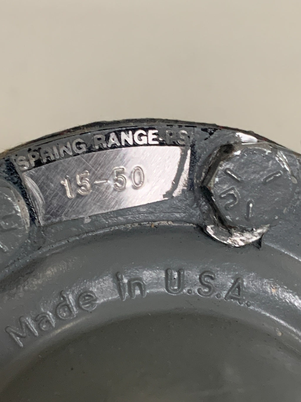 FISHER RELIEF VALVE CONTROLS 289 H-494