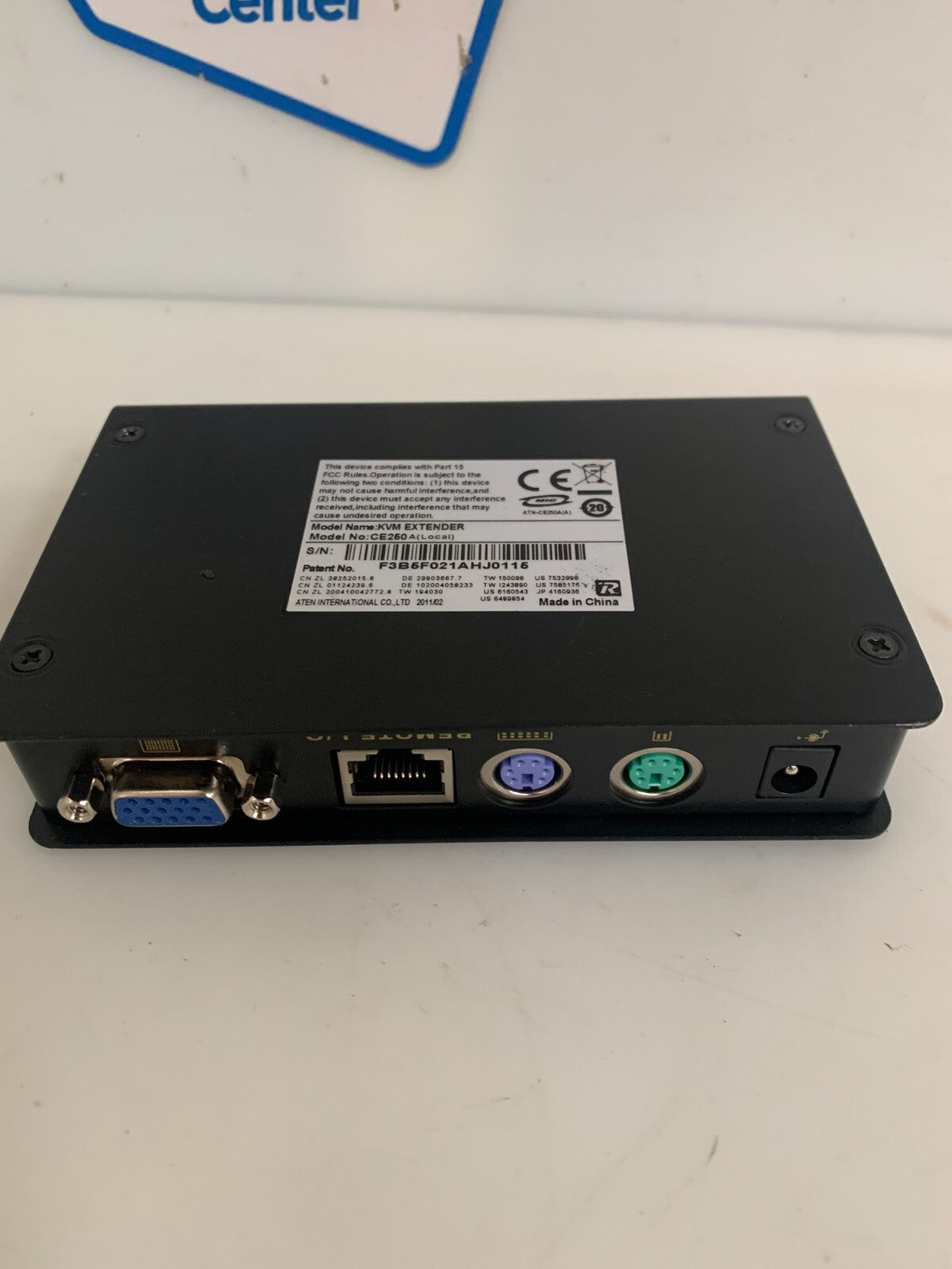 ATEN KVM EXTENDER CE-250