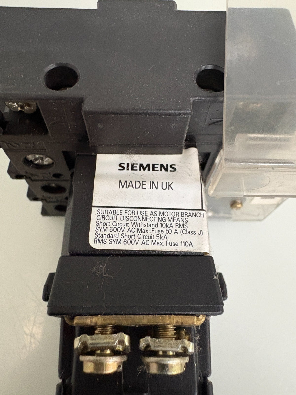 SIEMENS DISCONNECT SWITCH 3LD11 180TC51