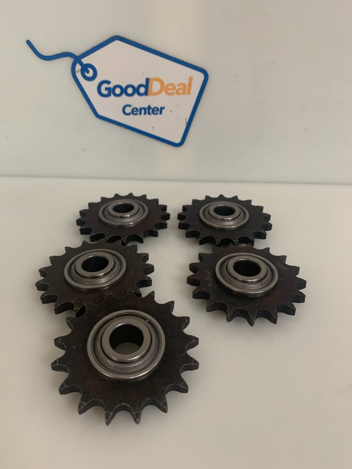 LOT OF 5 MARTIN SPROCKET 17 TEETH 08A17 W/BEARING