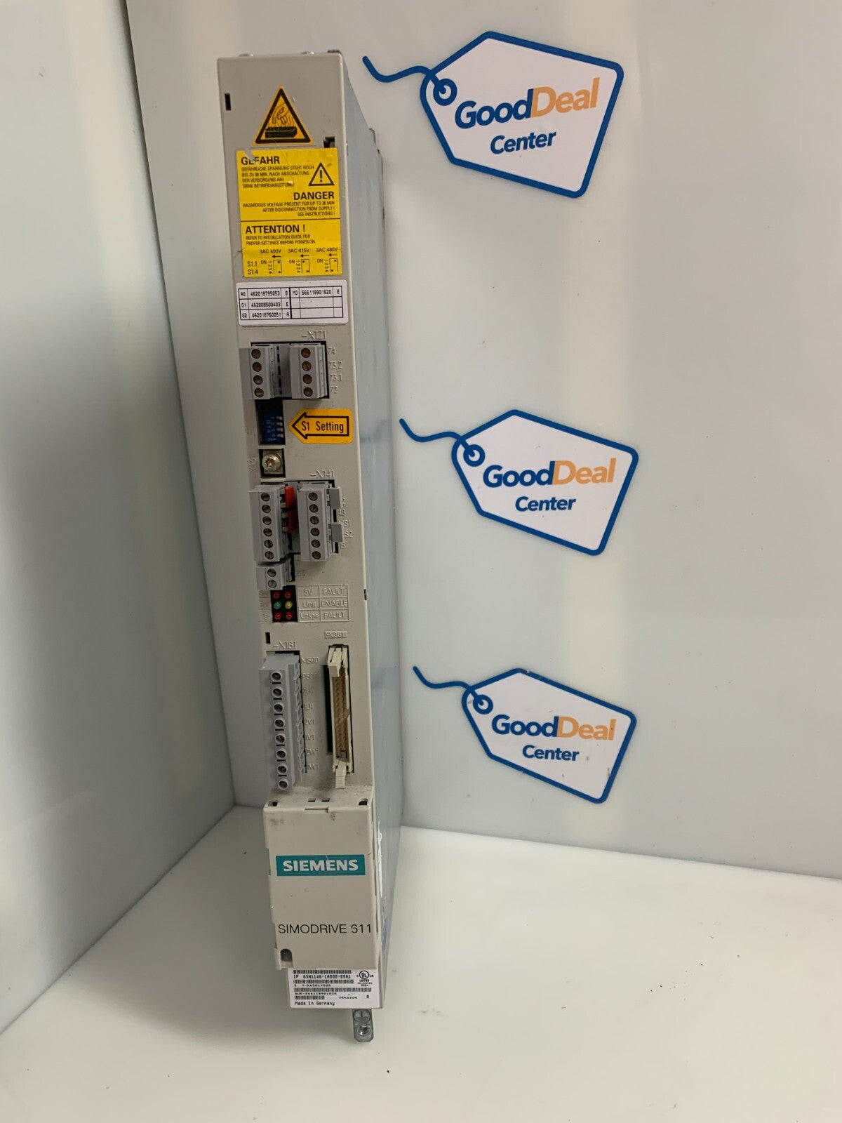 SIEMENS SIMODRIVE 611 U/E MODULE 6SN1146-1 ABOO-OBAI