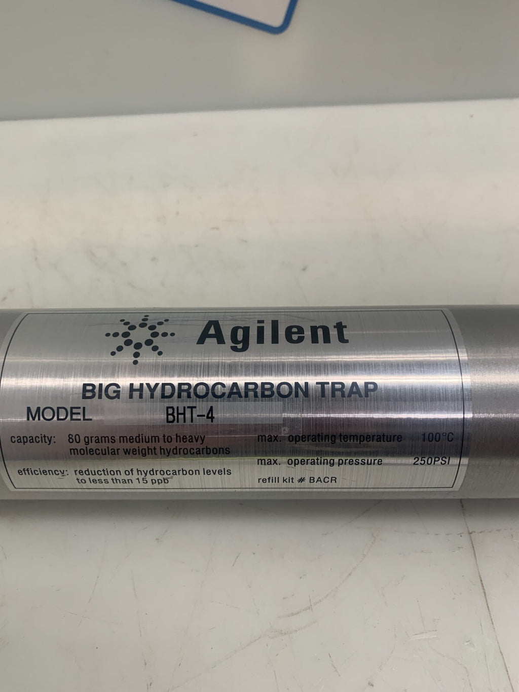 AGILENT  Big Hydro Carbon Trap   BHT-4
