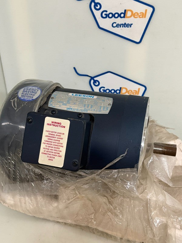 LEESON 3/4 HP 1725 RPM MOTOR C6T17FC1E 0