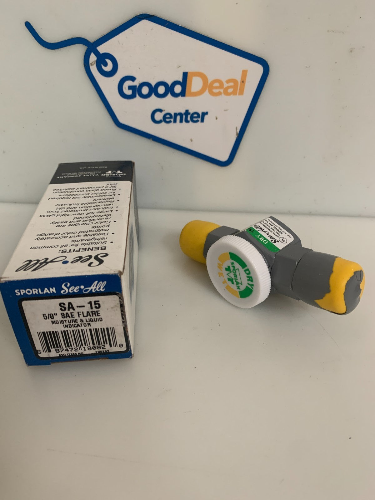 SPORLAN SEE-ALL MOISTURE & LIQUID INDICATOR SA-15