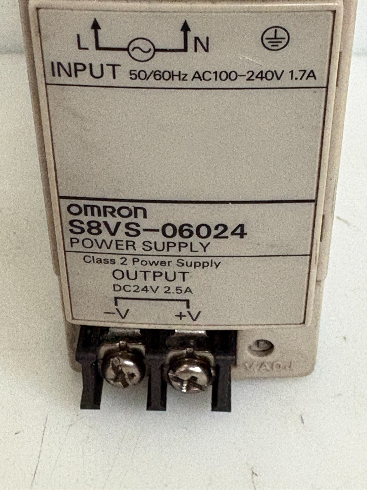 OMRON POWER SUPPLY S8VS-06024