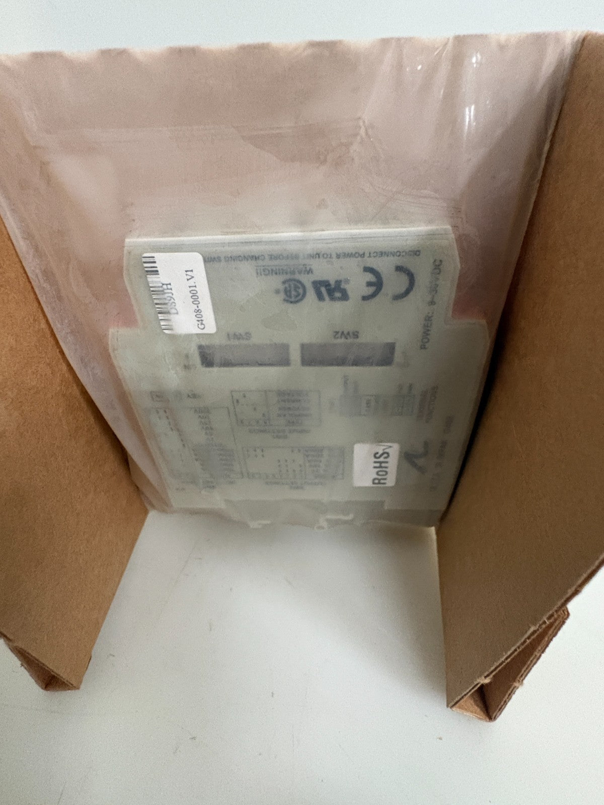 INVENSYS ACTION INSTRUMENTS ULTRA SLIMPAK CONFIGURABLE ISOLATOR G408-0001.V1