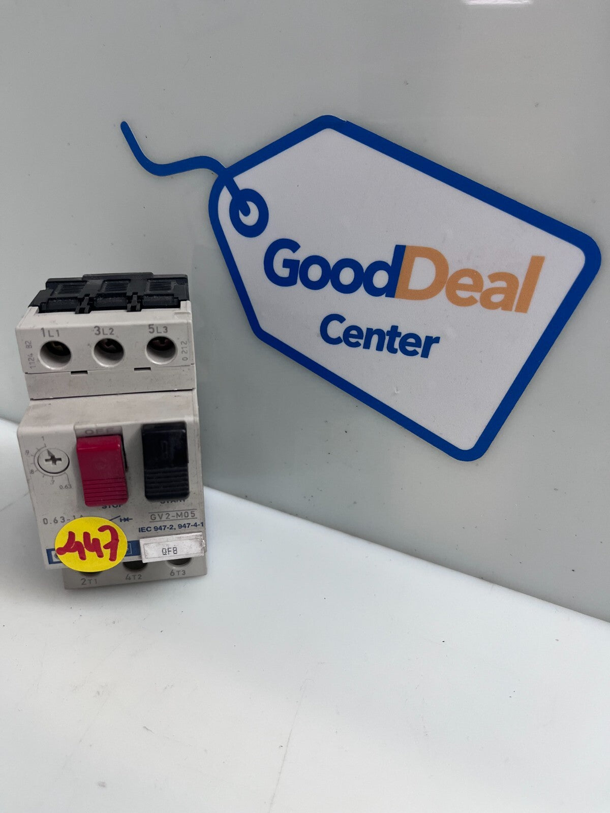 Telemecanique GV2-M08 Motor Circuit Breaker / contactor 2.5-4A