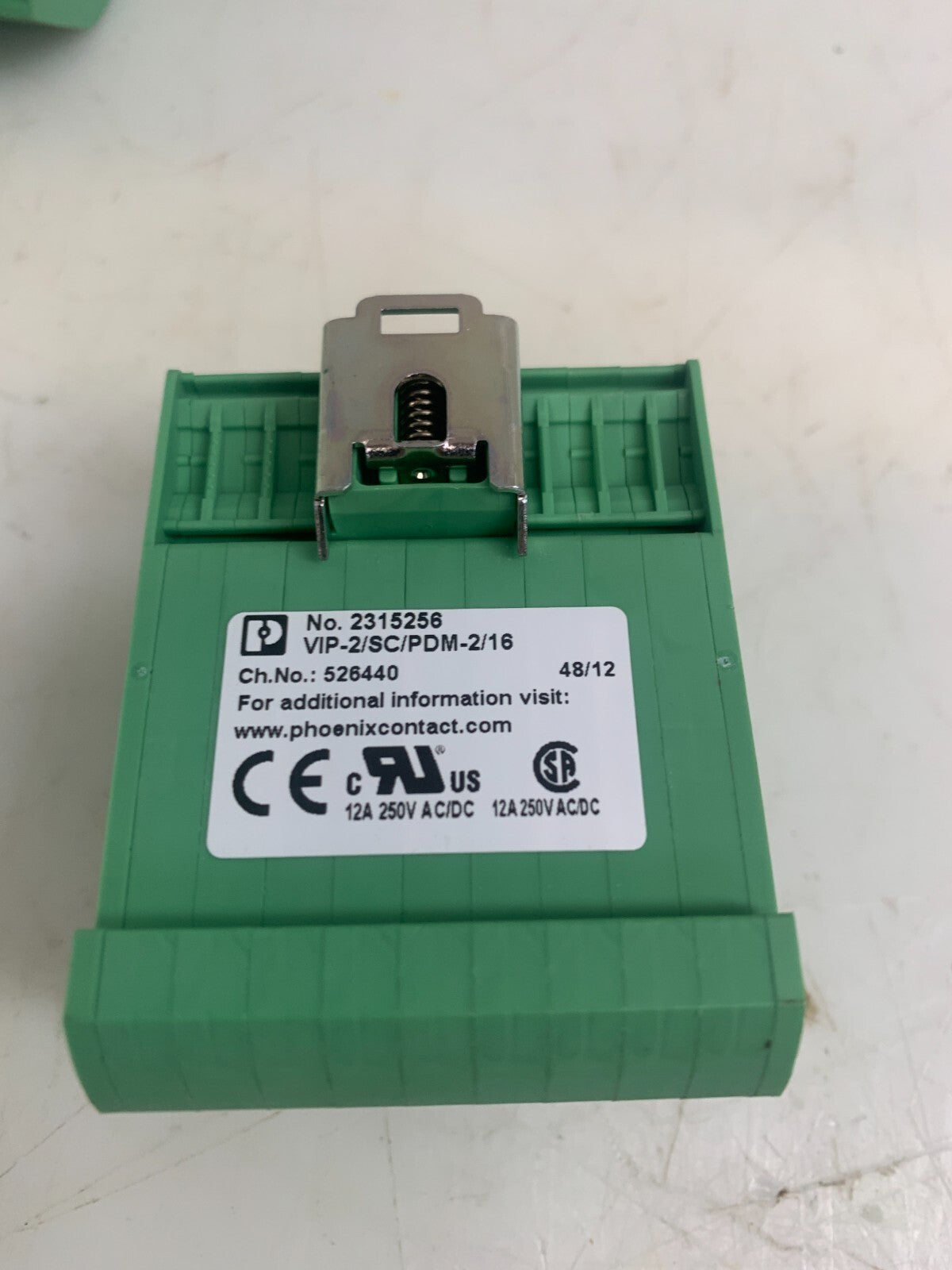 Lot of 2 Phoenix Contact 2315256 Module VIP-2/SC/PDM-2/16