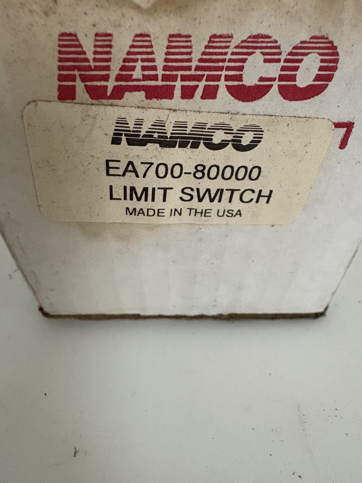 NAMCO SNAP LOCK LIMIT SWITCH EA 700-8000