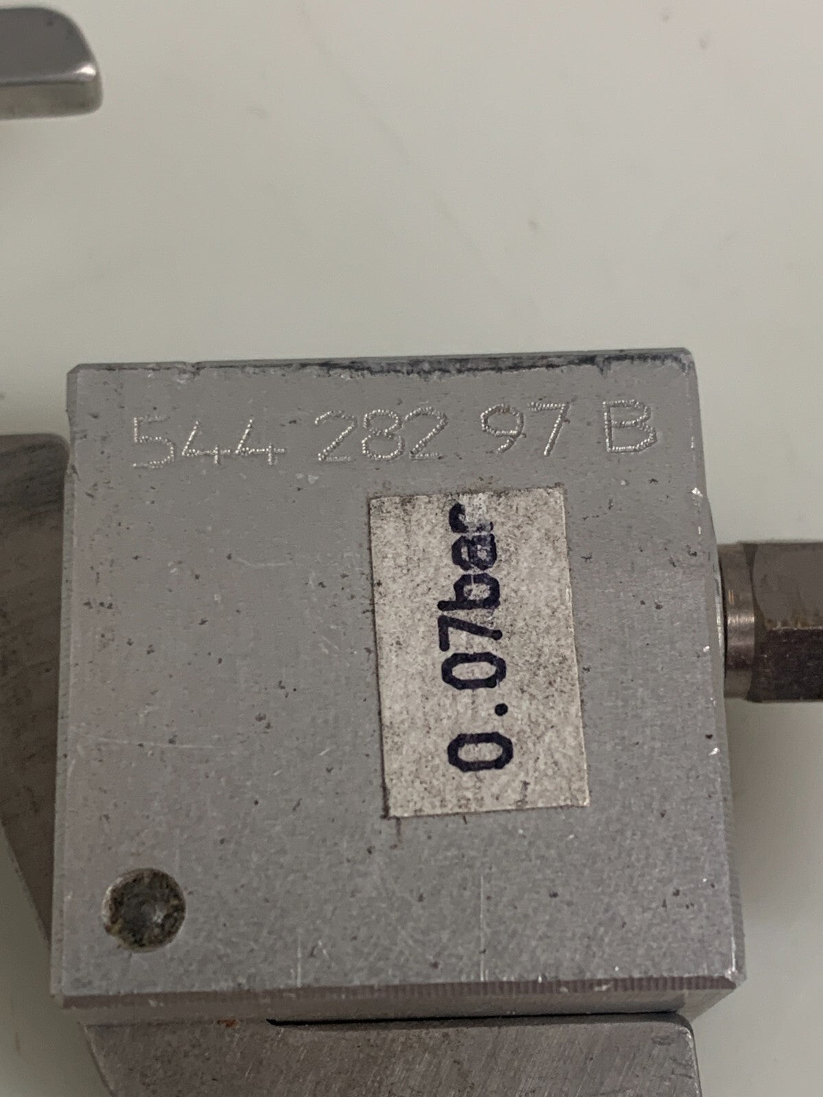 LOT OF 2 FESTO 544 282 97B AND 54369843 PNEUMATIC LOCK