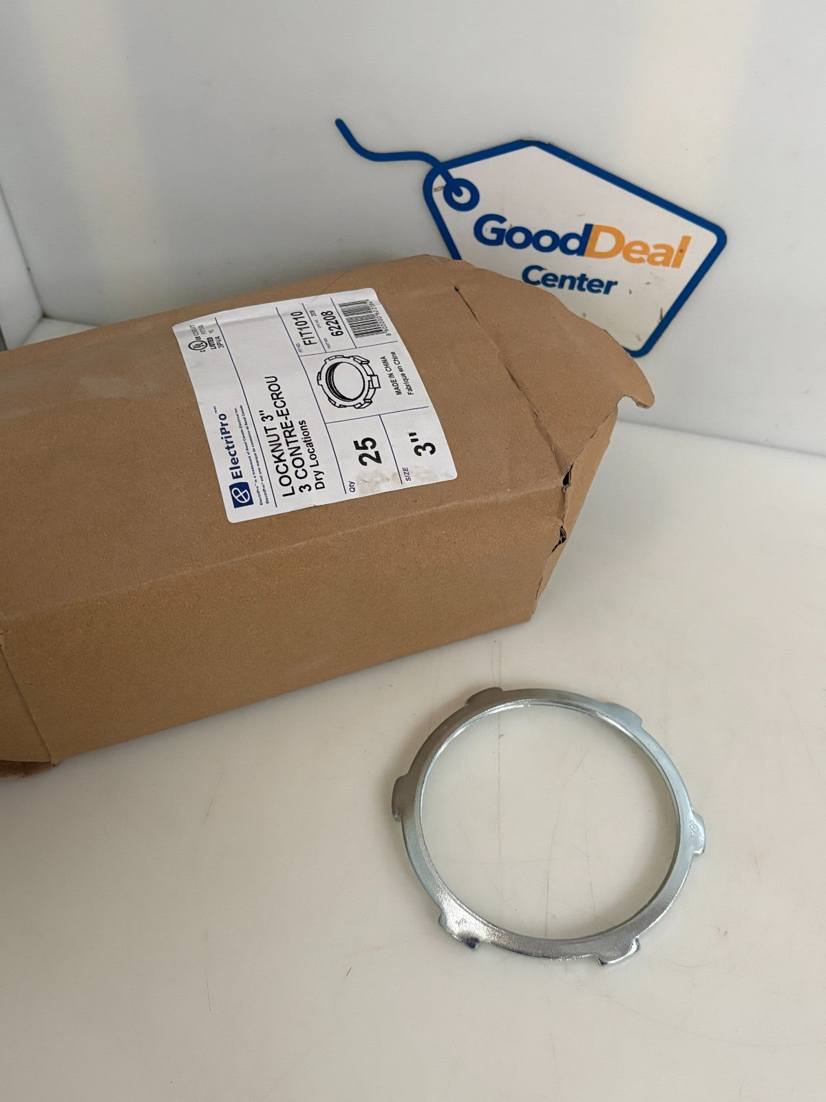 ELECTRI PRO 3" LOCKNUT #FIT1010 25 IN BOX0
