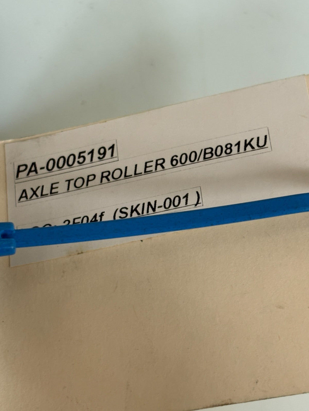 STEEN SKINNER ST 600 AXLE TOP ROLLER 600/B081 KU