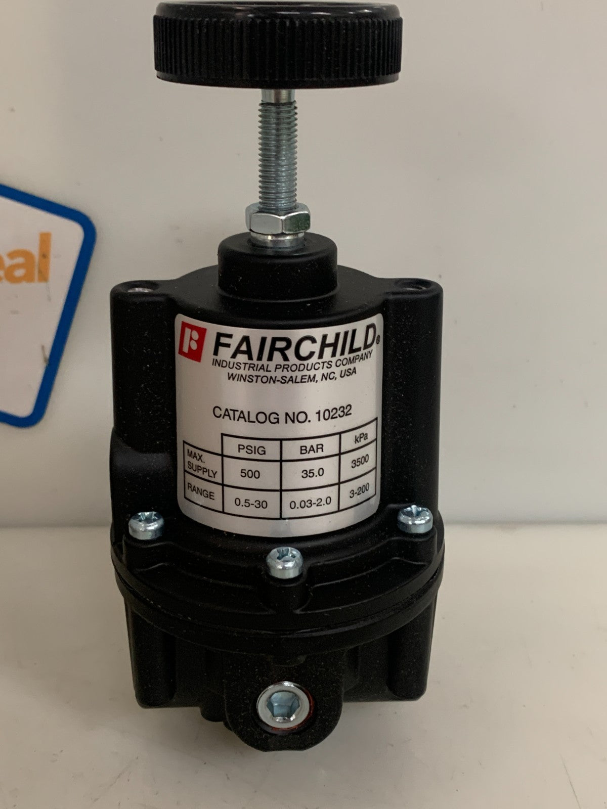 FAIRCHILD PNEUMATIC PRECISION PRESSURE REGULATOR #102321