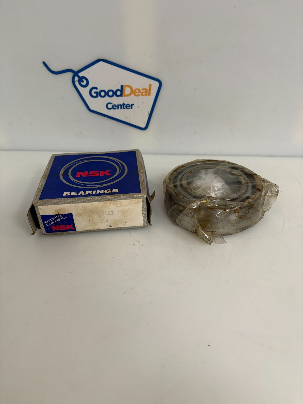 NSK DOUBLE ROW ANGULAR CONTACT BALL BEARING 5211C30