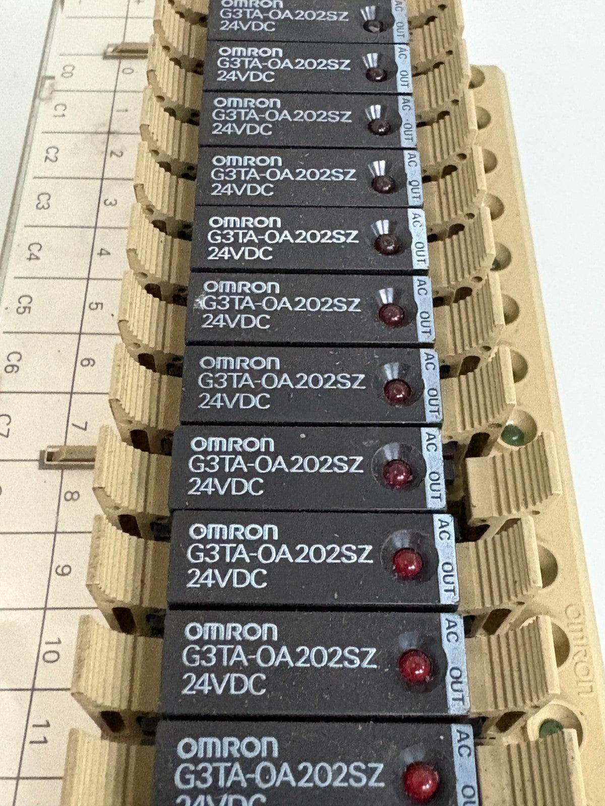 OMRON 16 RELAY TERMINAL BLOCK W/RELAY G7TC-0C16