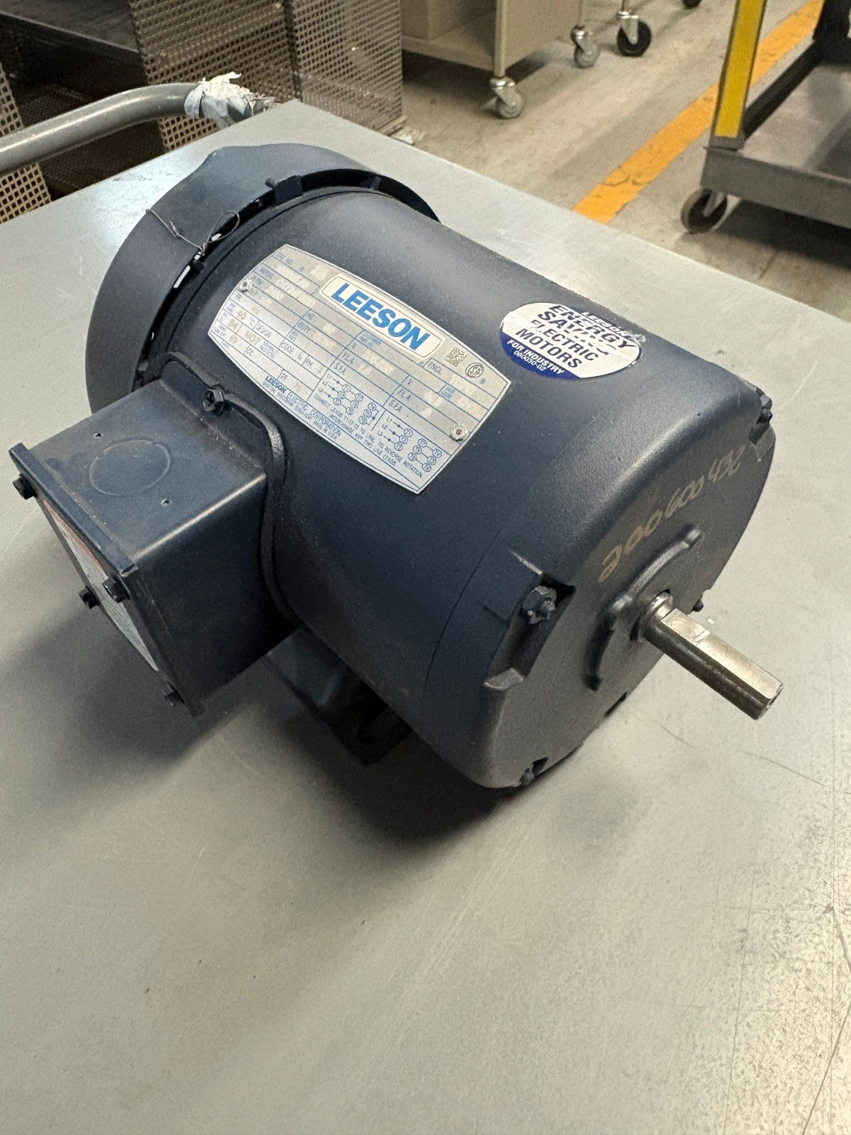 LEESON 1/2HP GENERAL PURPOSE MOTOR C4T34FB2D0