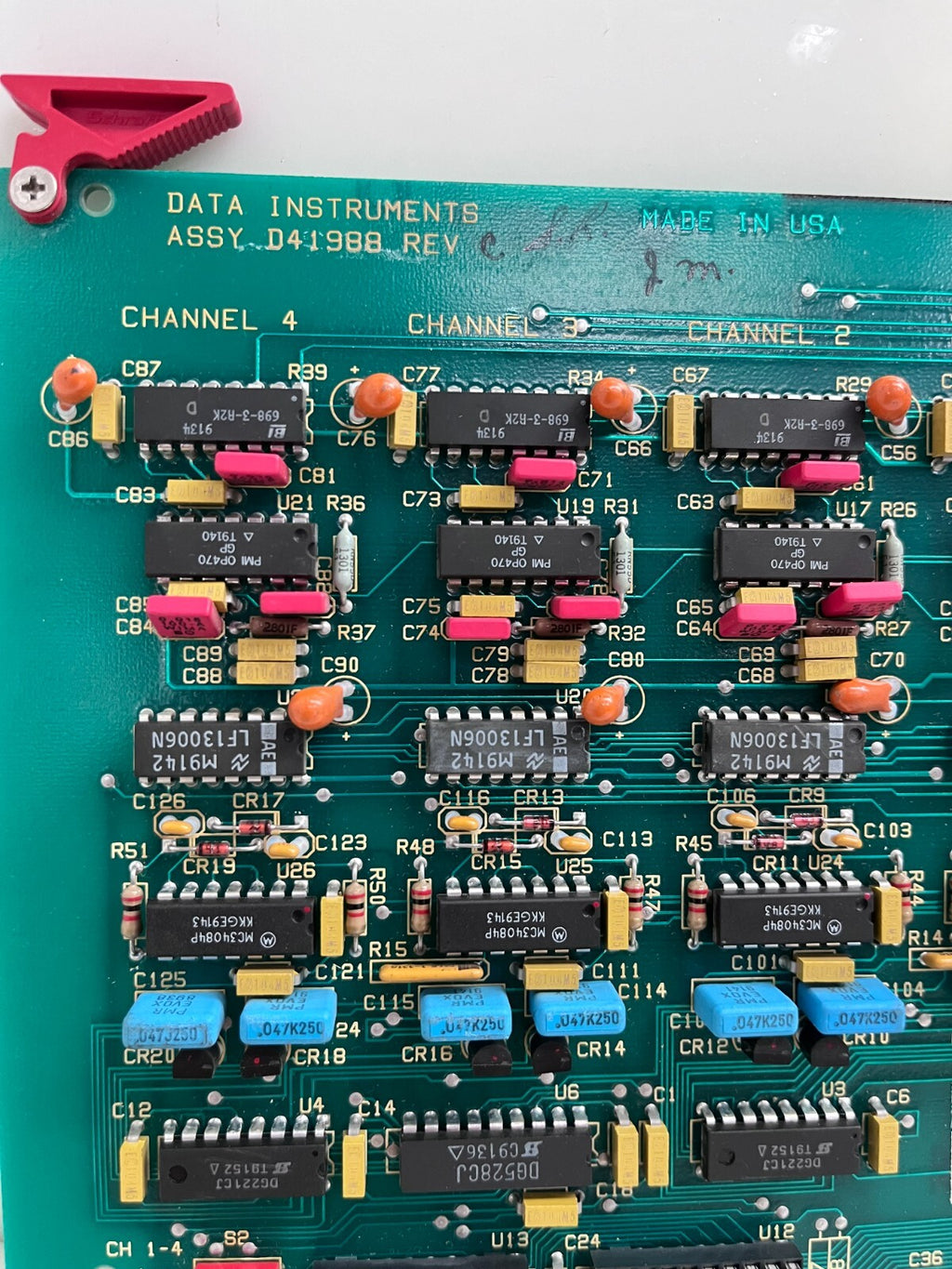 DATA INSTRUMENTS D41988 REV C  CPU Circuit Board