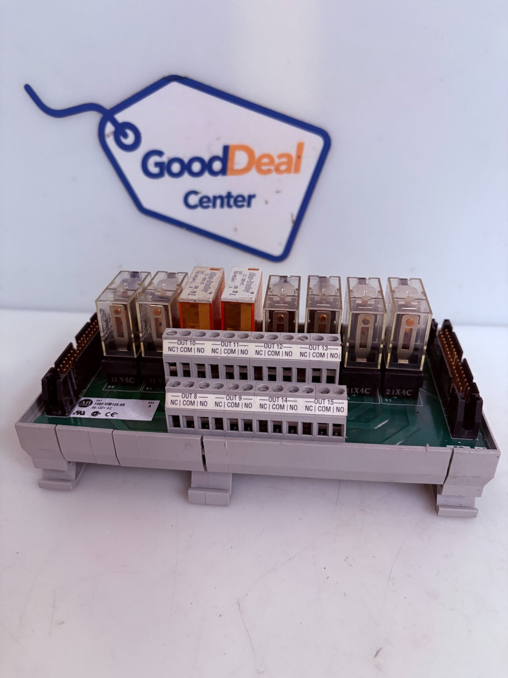 ALLEN BRADLEY RELAY MASTER MODULE 1492-XIM120-BR A