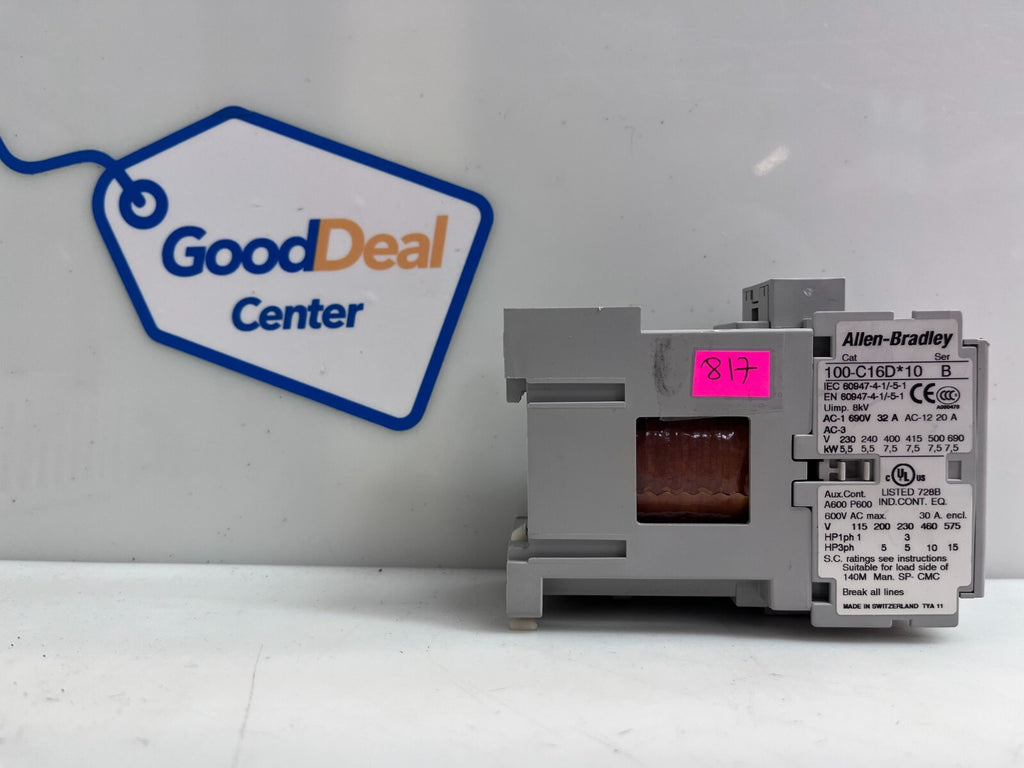 ALLEN-BRADLEY 100-C16D10 Contactor