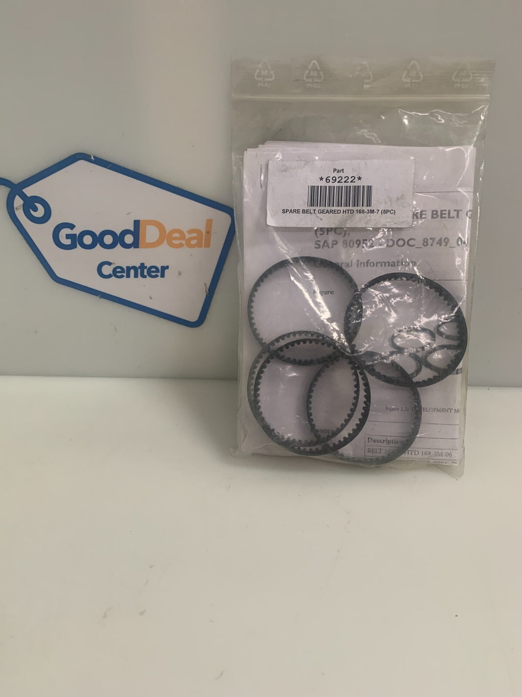 XEIKON HTD 168-3M-7 GEARED BELT 5 PER BAG