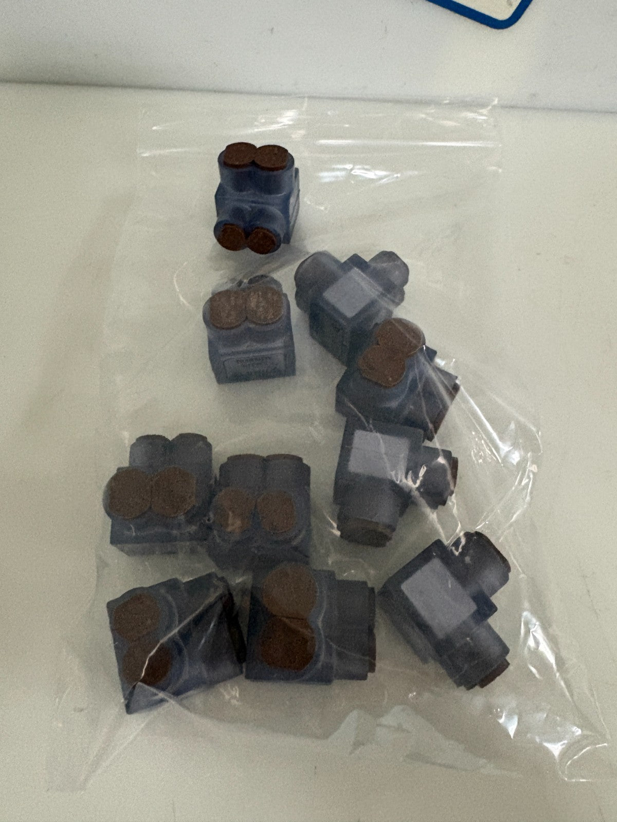 LOT OF 10 BURNDY MULTI TAP CONNECTOR 2 PORT BIT4FX3