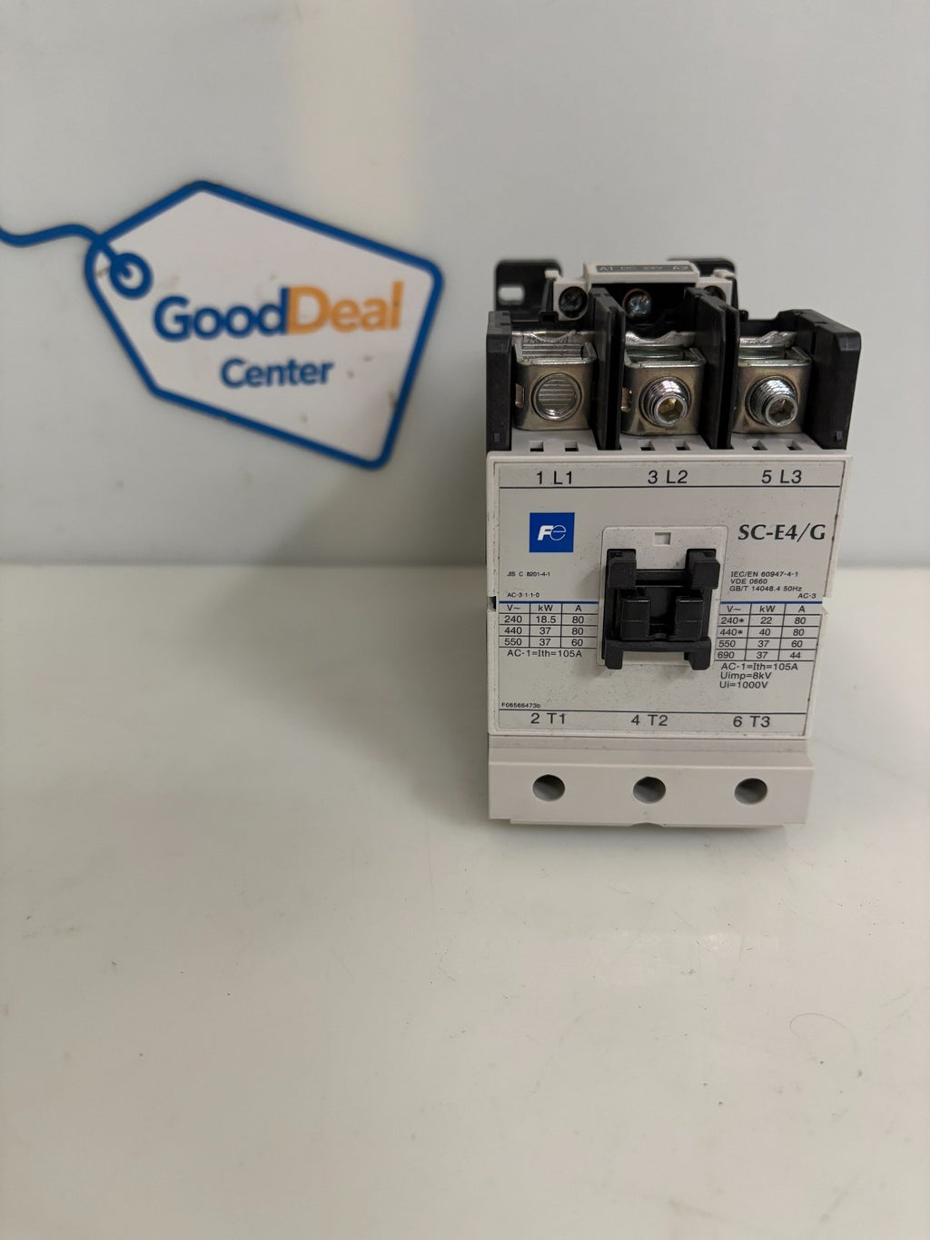 FUJI ELECTRIC MAGNETIC CONTACTOR SC-E4/G