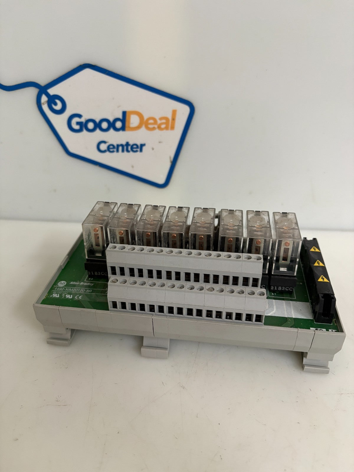 ALLEN BRADLEY RELAY MASTER MODULE 20 PIN 1492-XIM20120-8R0