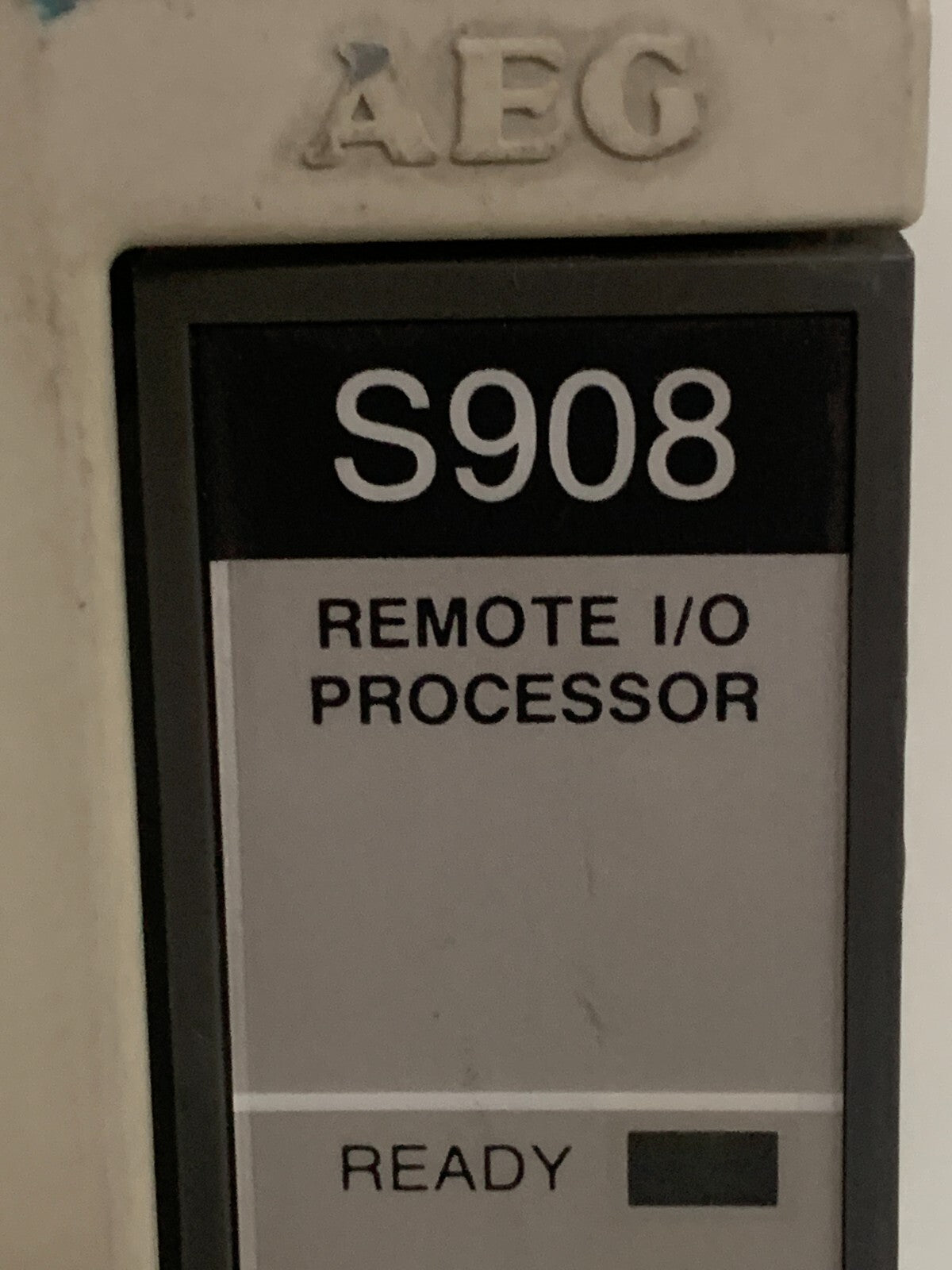 MODICON S908 AEG REMOTE INPUT/OUTPUT PROCESSOR AS-S908-1102