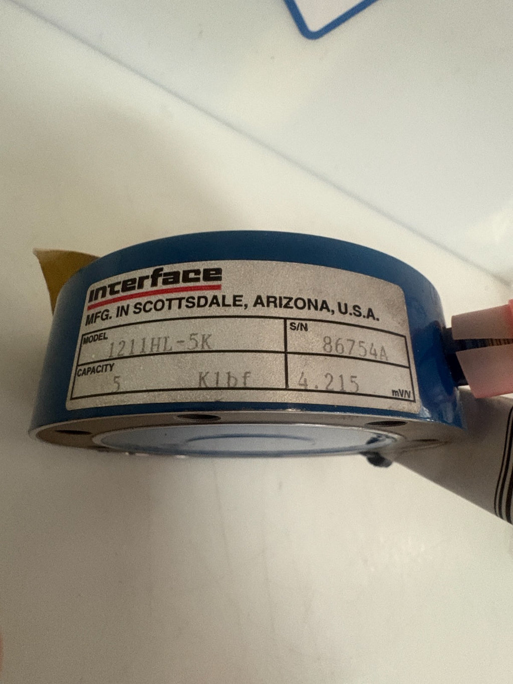 INTERFACE LOAD-CELL 1211HL-5K2