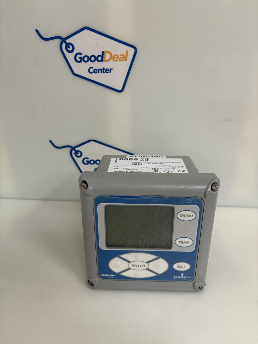 EMERSON ROSEMOUNT CONTROL STATION ANALYZER 6888XI-10XY-02-00-00-00-00-000