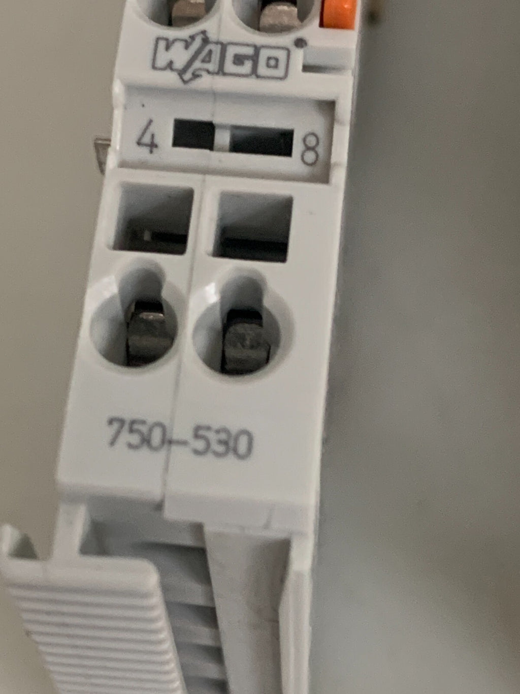 LOT OF 2 WAGO PLC MODULE 750-530
