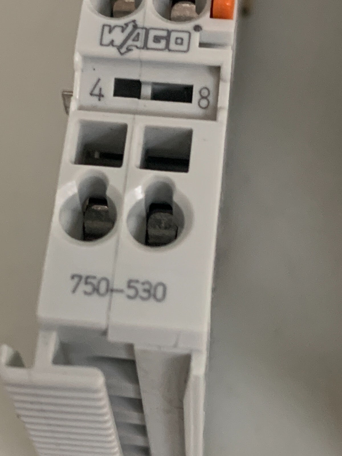 LOT OF 2 WAGO PLC MODULE 750-530
