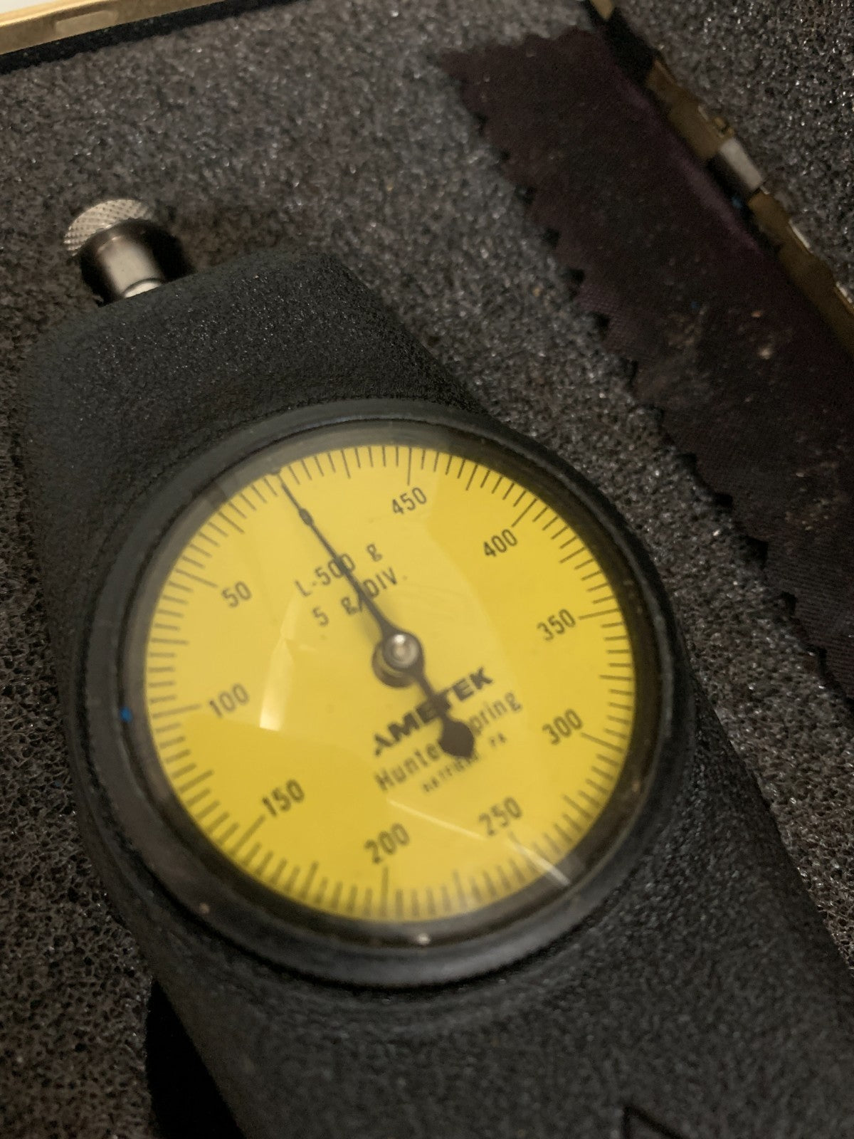 AMETEK HAND SCALE 0-500G L-500 LKG-05