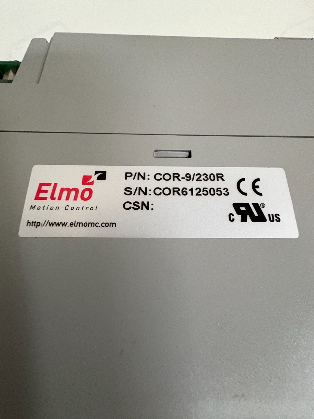 ELMO MOTION CONTROL DIGITAL SERVO DRIVE CONTROLLER COR-9/23OR