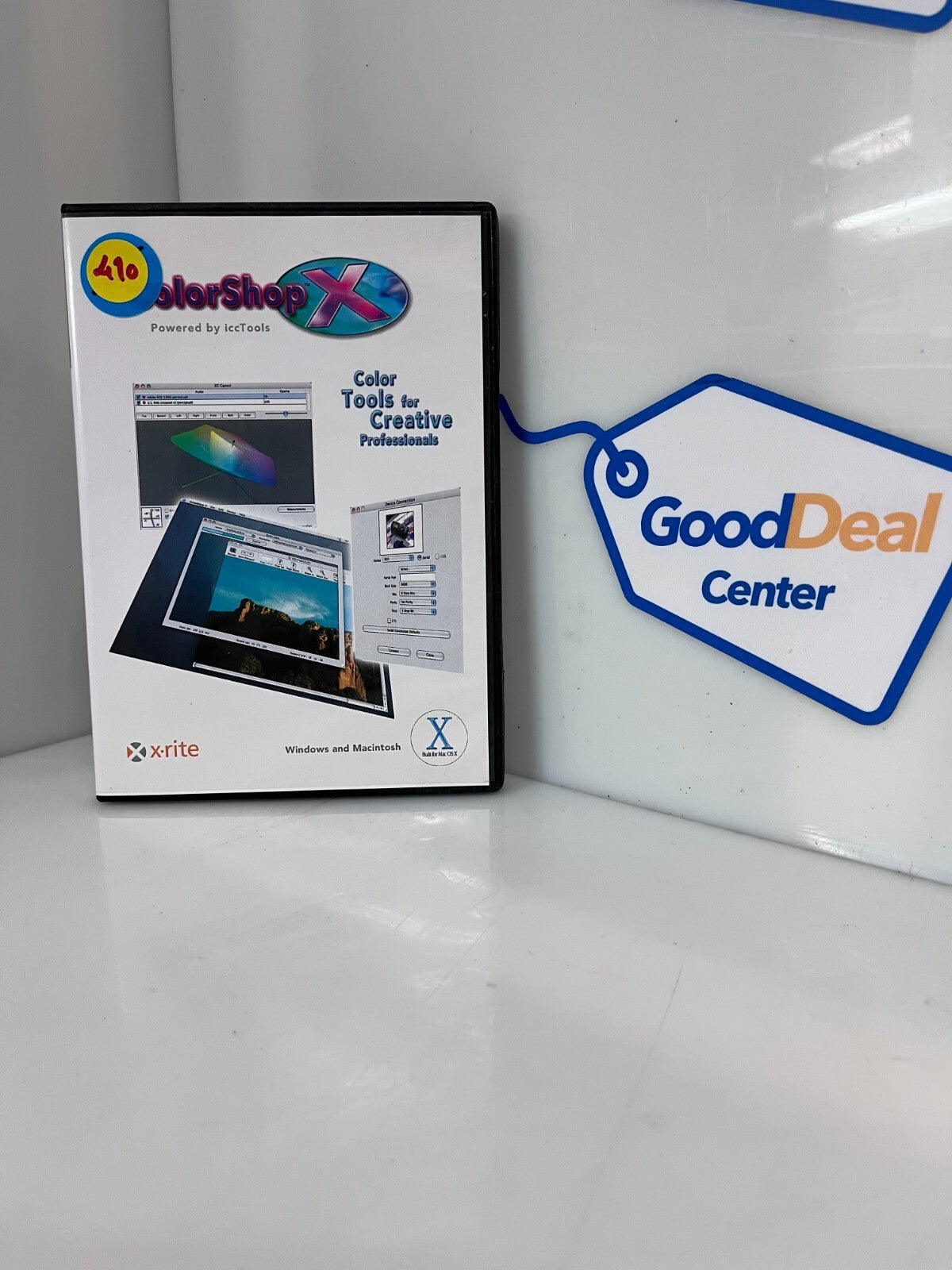 Xrite x-rite ColorShop X Mac and Windows Color Management