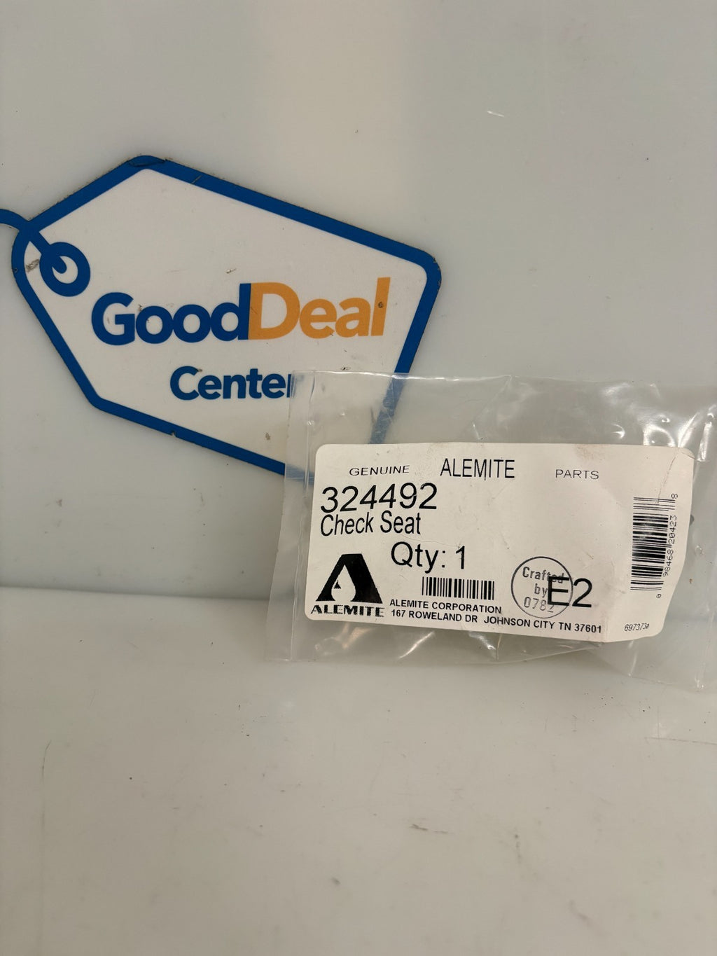 ALEMITE CHECK SEAT 324492 0