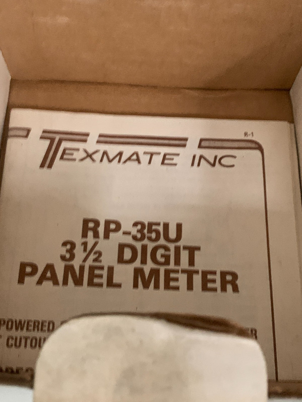 METER MASTER DIGITAL PANEL METER MODEL: 58112
