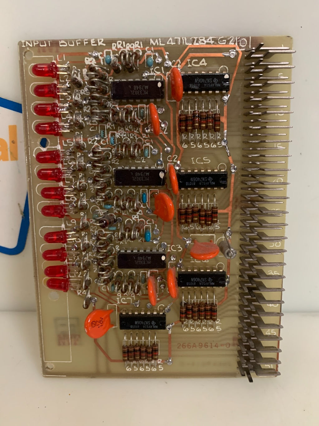 GENERAL ELECTRIC INPUT BUFFER CARD ML471L 284 G2