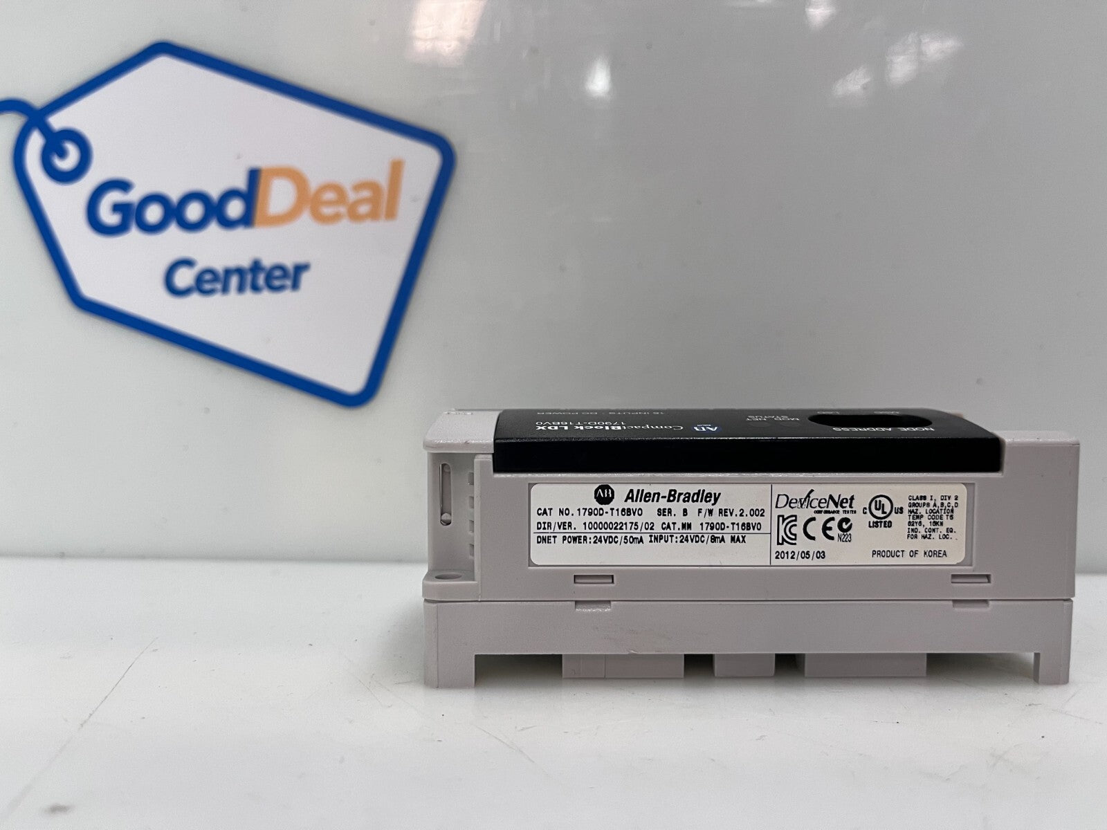 Allen Bradley 1790D-T16BV0 Series B, DeviceNet CompactBlock LDX Input Module1