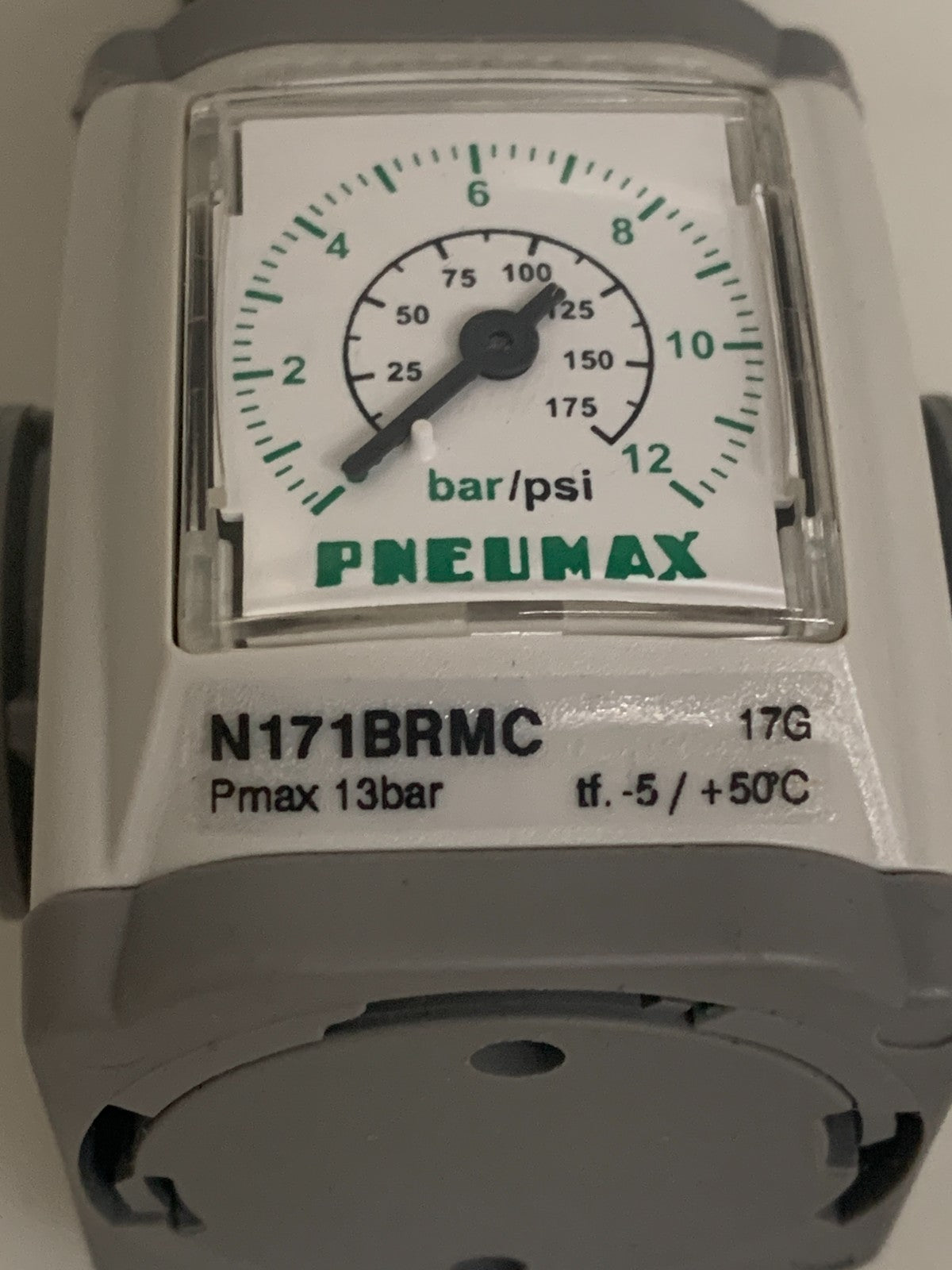 PNEUMAX N171 BRMC PRESSURE REGULATOR 0-8 BAR4