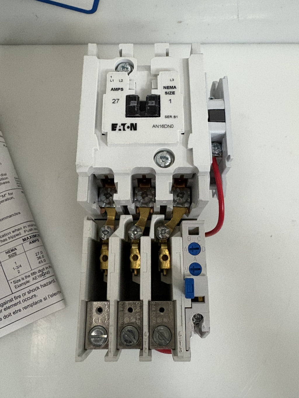 EATON FREEDOM SERIES STARTER AN16DNOAB