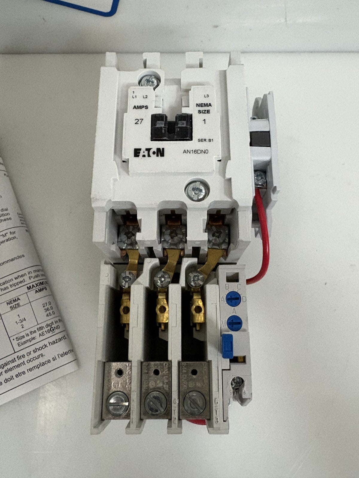 EATON FREEDOM SERIES STARTER AN16DNOAB