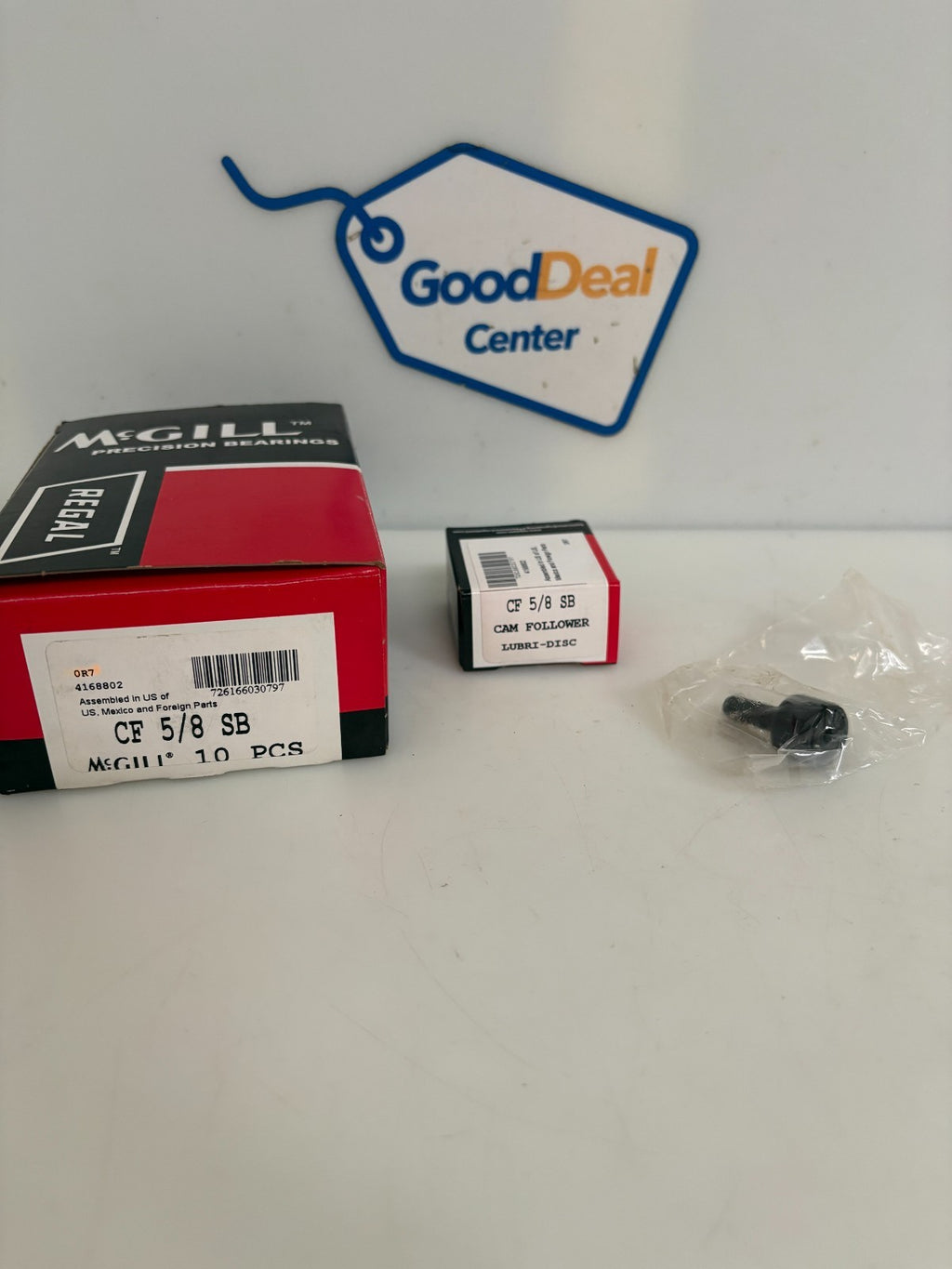 MCGILL CAM FOLLOWER CF 5/8 SB BOX OF 10