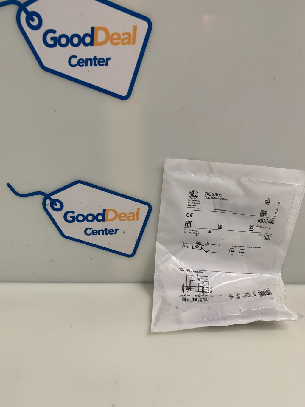 IFM PHOTOELECTRIC SENSOR SWITCH OGS500 OGS-OOKG/US100