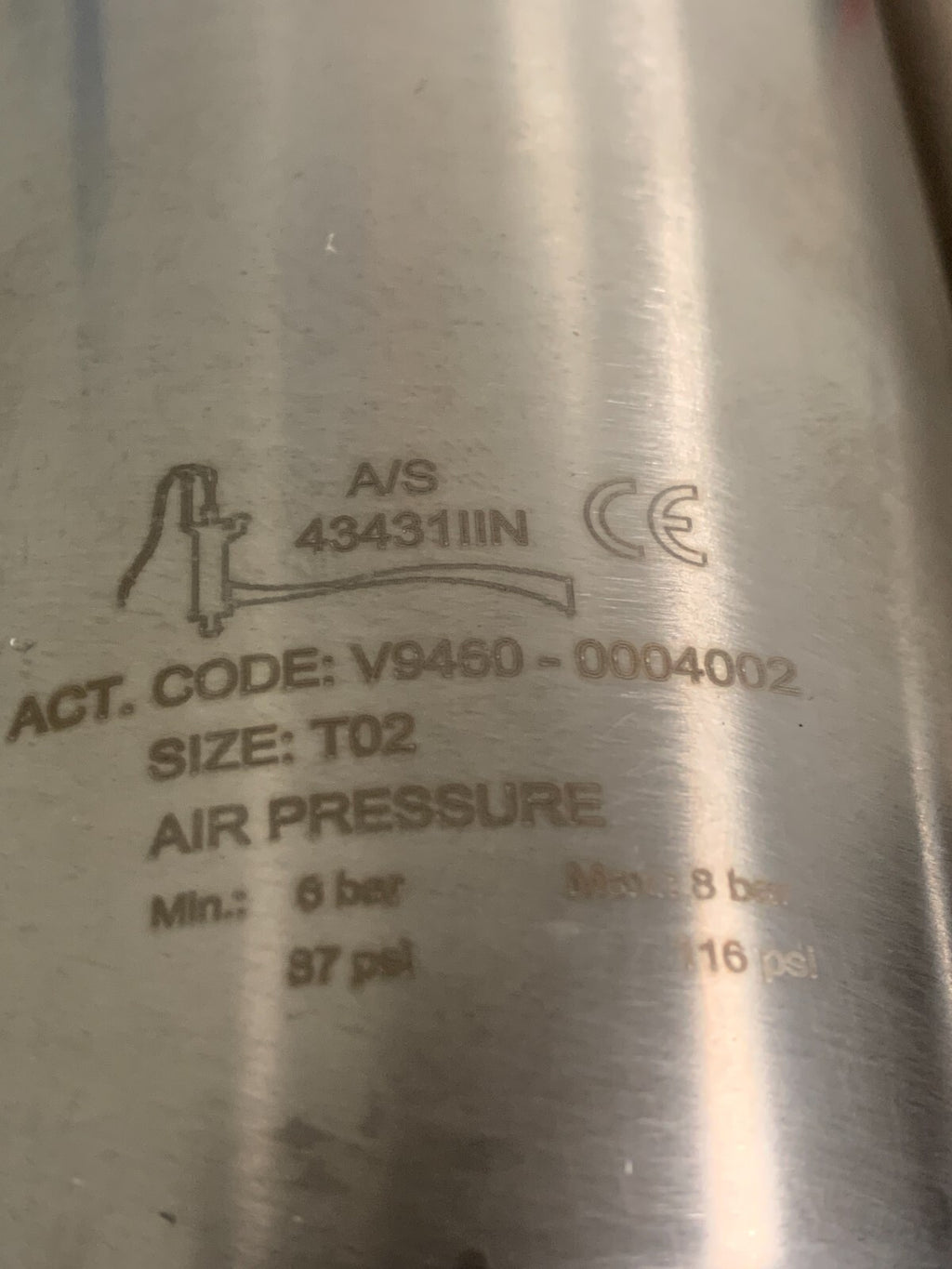 INOXPA V9460-0004002 ACTUATOR Size T02