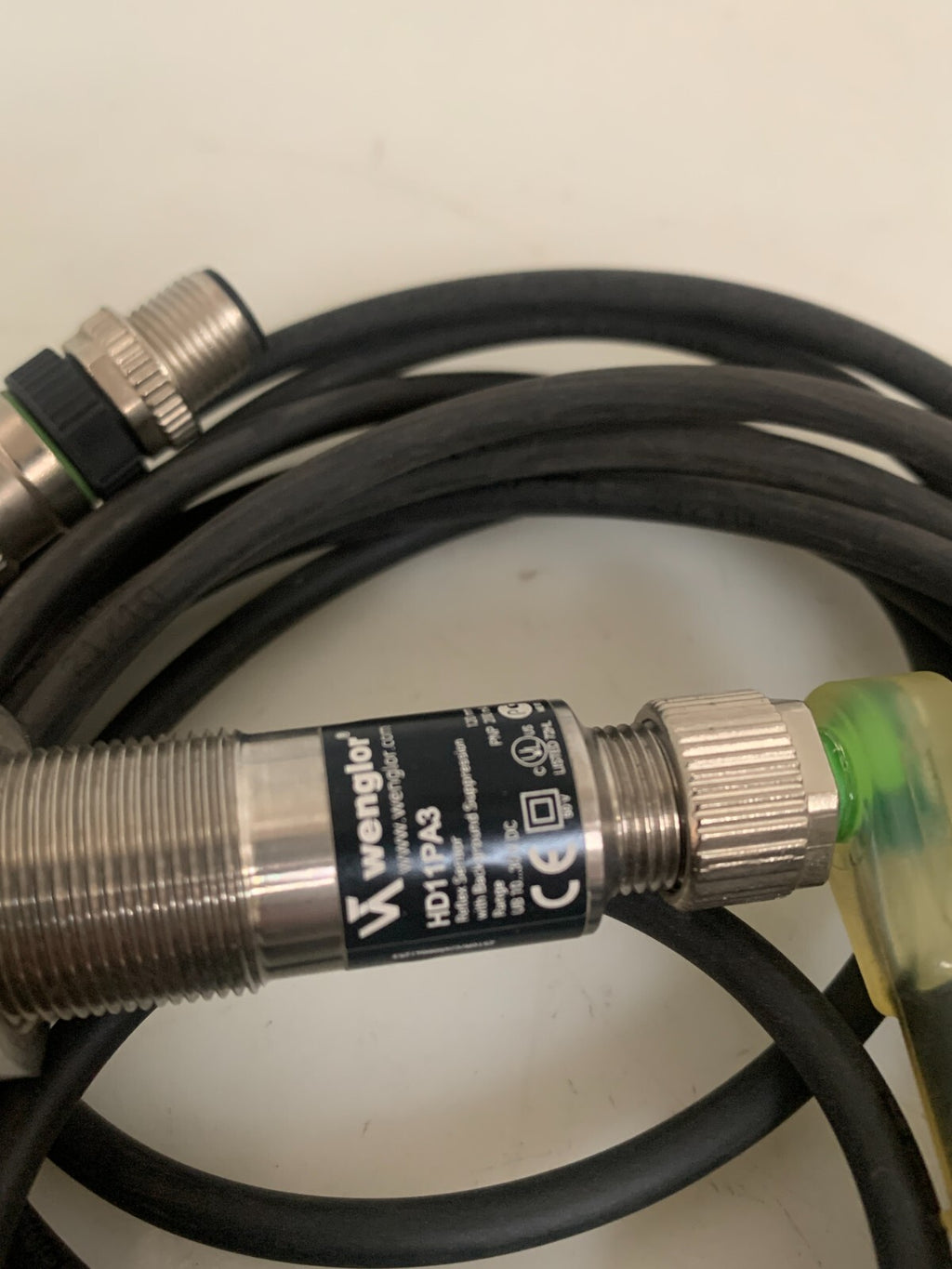 WENGLOR REFLEX SENSOR HD11PA3 W/CABLE