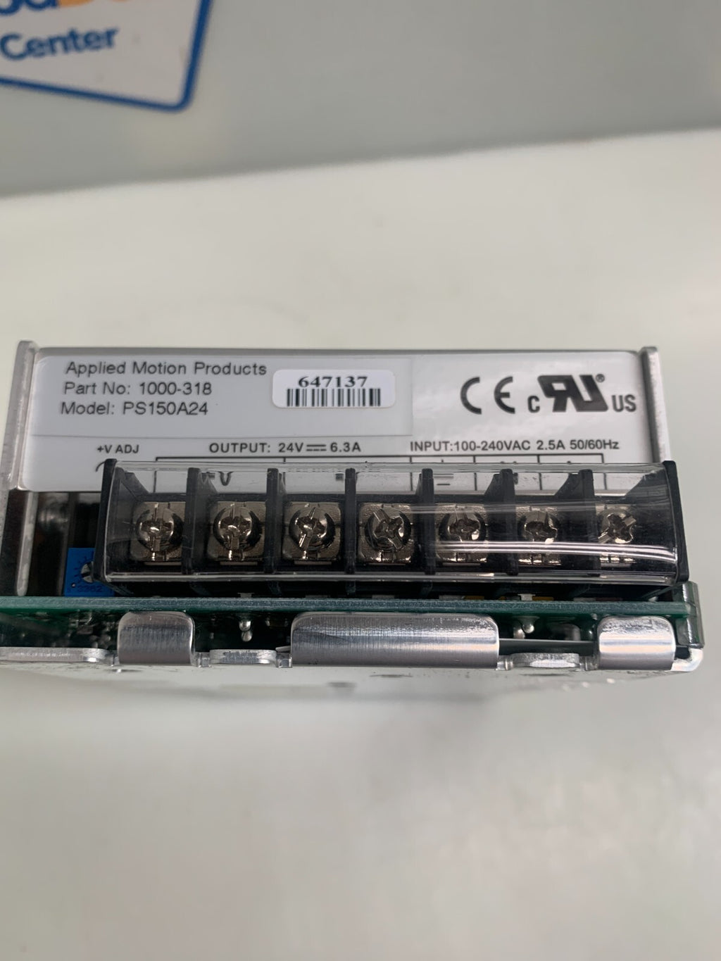 Applied Motion Products PS150A24 Switching Power Supply