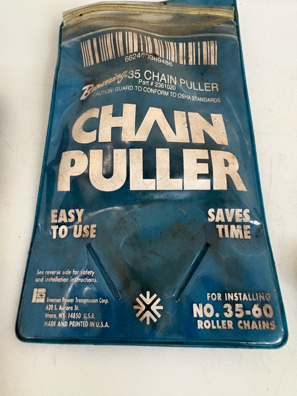 BROWNING 35-60 CHAIN PULLER W/CHAIN CRIMPER
