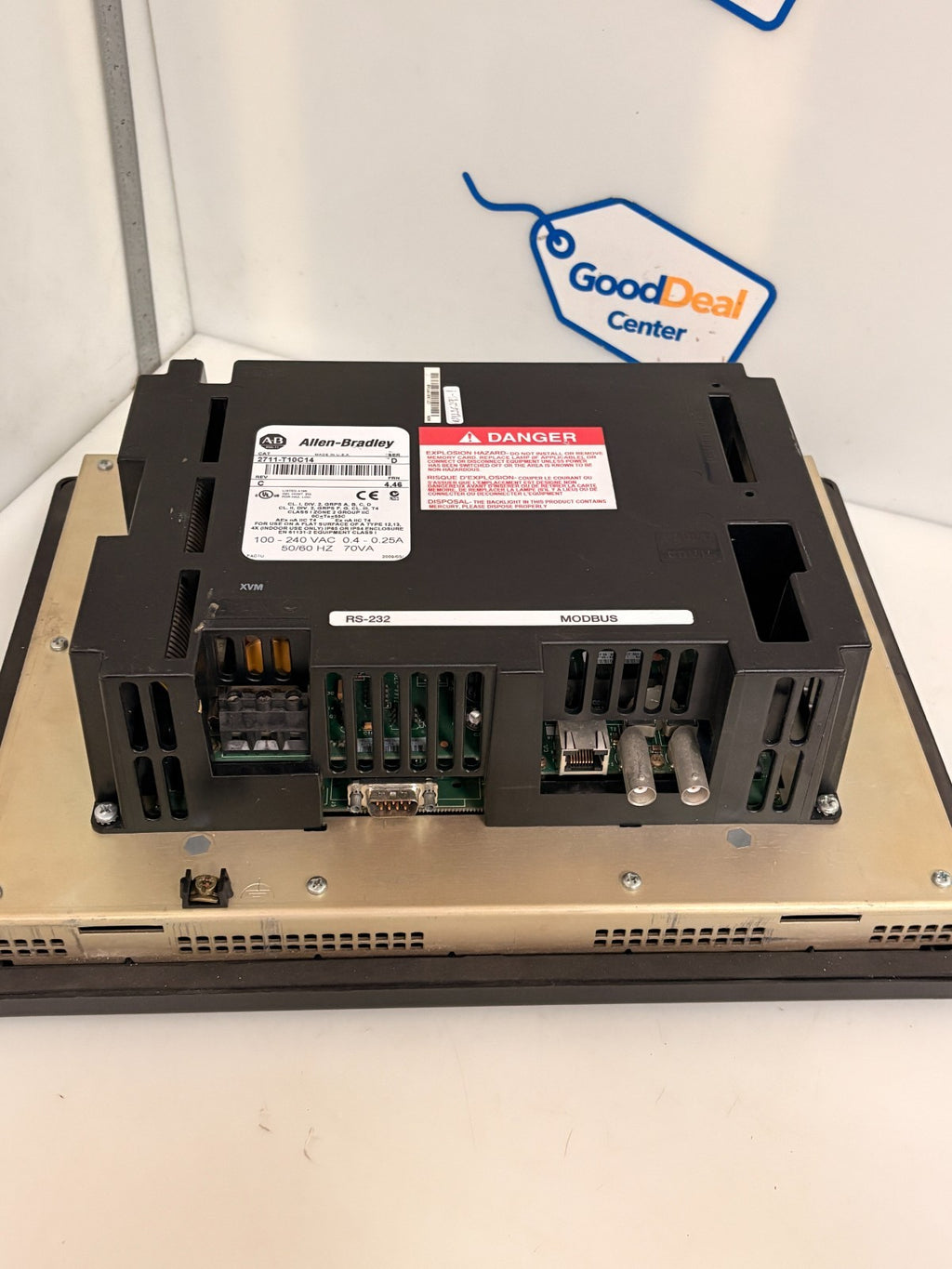 ALLEN BRADLEY PANEL VIEW 1000 2711-T10 C14